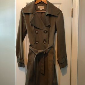 Olive Michael Kors trench coat